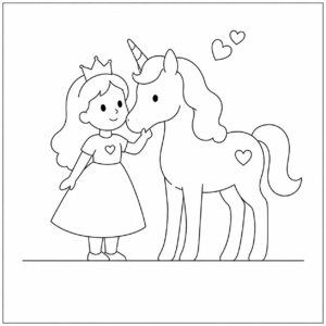Magia Przyjaźni – szkic nr 5