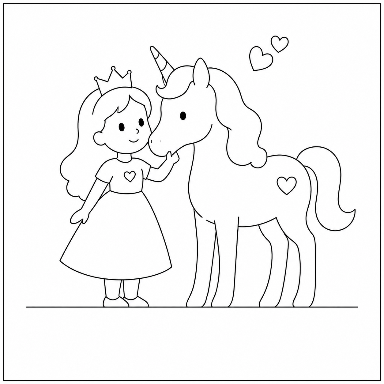 Magia Przyjaźni – szkic nr 5